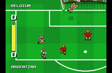 Empire Soccer 94 screen shot game playing